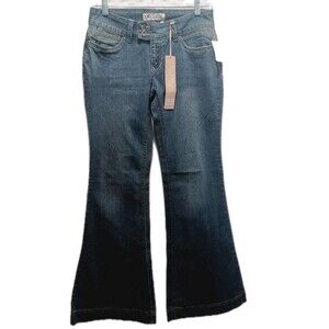 NWT YMI Women's Katie Flare Low-rise jeans 28×32  size 5